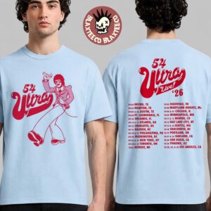 Canta Johnny 54 Ultra Live In The US 2026 Tour Merch Izzy Sanabria Inspired T-Shirt