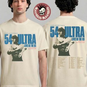 Canta Johnny 54 Ultra Live In The US 2026 Tour Schedule Dates Two Sided T-Shirt
