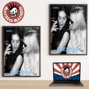Charli XCX Madonna Danceteria Afterhours Poster