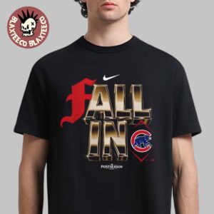 Chicago Cubs Nike 2026 MLB Postseason Fall In Legend All In T-Shirt