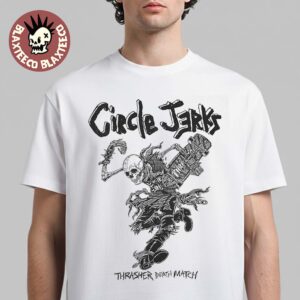 Circle Jerks Thrasher Death Match 2026 Event Tee In Pioneertown CA On September 12 2026 White T Shirt