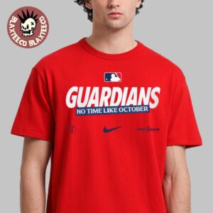 Cleveland Guardians Nike 2026 MLB Postseason Authentic Collection Legend No Time Like October T-Shirt