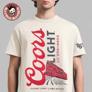 Coors Light X Red Rocks 85 Years Of Red Rocks Vertical T-Shirt