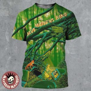 Dave Matthews Band George WA 2026 Gig Poster Live At The Gorge On September 4 5 6 2026 All Over Print Shirt