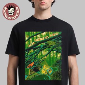 Dave Matthews Band George WA 2026 Gig Poster Live At The Gorge On September 4 5 6 2026 Unisex T-Shirt