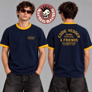 Eddie Vedder Ohana Festival 2026 Merch Event Tee In Dana Point CA On September 25 2026 Moto Club T-Shirt