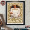 Ella Langley Jacksonville FL 2026 Concert Poster Live At Vystar Veterans Memorial Arena On September 19 2026 Poster Canvas