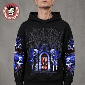 Falling In Reverse God Is A Weapon 2026 Ronnie Radke Stream Merch Purple Skull Hoodie
