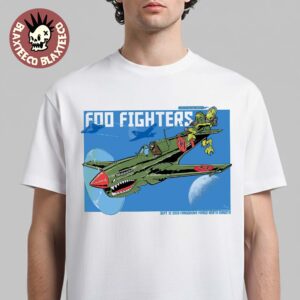 Foo Fighters Fargo North Dakota 2026 Event Poster Live At Fargodome On September 12 2026 T-Shirt