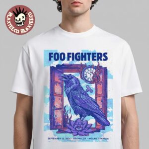 Foo Fighters Regina SK 2026 Event Poster Live At Mosaic Stadium On September 15 2026 Unisex T-Shirt