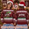 Grinch NCAA NC State Wolfpack Grinch Hand Holiday Gift 2026 Christmas Ugly Sweater