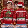 Grinch NCAA Nebraska Cornhuskers Grinch Hand Holiday Gift 2026 Christmas Ugly Sweater