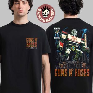 Guns N Roses Atlanata GA 2026 Venue Tee The Megazord Live At Truist Park On September 19 2026 Two Sided T-Shirt