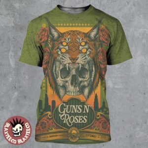 Guns N Roses San Diego CA 2026 Event Poster Live At Snapdragon Stadium On September 2 2026 All Over Print Shirt
