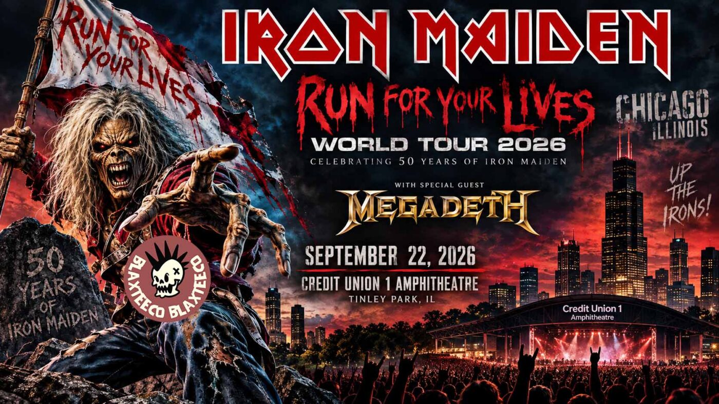 Iron Maiden Run For Your Lives Tour 2026 in Chicago, IL Everything You Need to Know