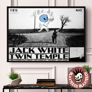 Jack White Los Angeles 2026 Night 2 Show Poster Live At Hollywood Palladium September 29 2026