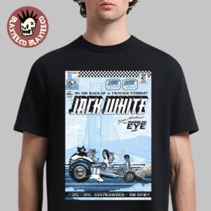 Jack White San Francisco 2026 Night 2 Poster Live At The Civic On September 24 2026 Essentials T-Shirt