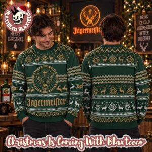 Jagermeister Christmas Ugly Sweater