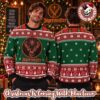 Jagermeister Classic Logo Orange And Black Knitted Christmas Ugly Sweater 2026