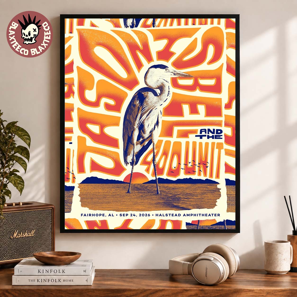 Jason Isbell And The 400 Unit Fairhope AL Event Poster Live At Halstead Amphitheater On September 24 2026 Poster Canvas Jason Isbell And The 400 Unit Fairhope AL Event Poster Live At Halstead Amphitheater On September 24 2026 Poster Canvas