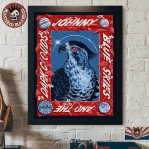 Johnny Blue Skies And The Dark Clouds Eugene OR 2026 Event Poster Live At Matthew Knight Arena On September 21 2026 Poster Canvas