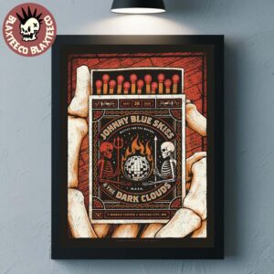 Johnny Blue Skies And The Dark Clouds Kansas City MO Show Poster 2026 At T-Mobile Center September 26 2026