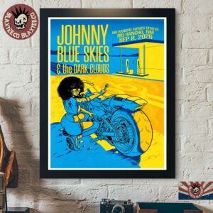 Johnny Blue Skies And The Dark Clouds Rio Rancho NM 2026 Event Poster Live At Rio Rancho Events Center Sep 8 2026 Poster Canvas