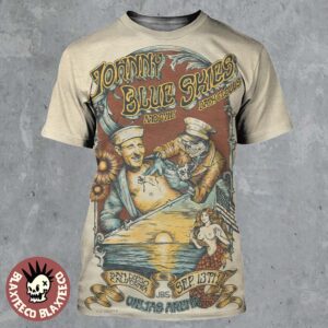 Johnny Blue Skies And The Dark Clouds San Diego CA 2026 Event Poster Live At Viejas Arena On September 13 2026 All Over Print Shirt
