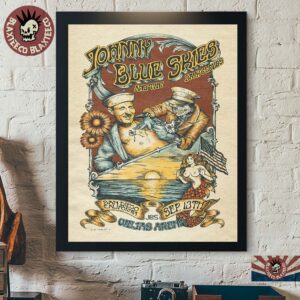 Johnny Blue Skies And The Dark Clouds San Diego CA 2026 Event Poster Live At Viejas Arena On September 13 2026 Poster Canvas