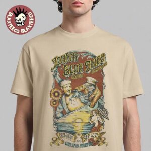 Johnny Blue Skies And The Dark Clouds San Diego CA 2026 Event Poster Live At Viejas Arena On September 13 2026 Sand T-Shirt
