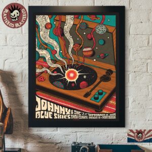 Johnny Blue Skies And The Dark Clouds Vancouver BC 2026 Event Poster Live At Pacific Coliseum On September 19 2026 Poster Canvas