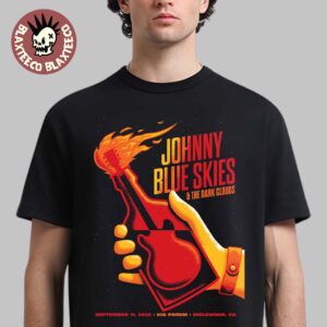 Johnny Blue Skies Inglewood CA 2026 Event Poster Live At Kia Forum On September 11 2026 T-Shirt