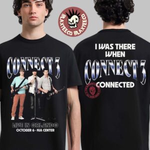Jonas Brothers Orlando Florida City Tee 2026 Live At Kia Center October 6 2026 Connect 3 T-Shirt
