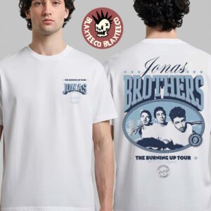Jonas Brothers Raleigh NC Event Tee 2026 Lenovo Center October 1 2026 White T-Shirt