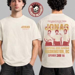 Jonas Brothers Washington DC Event Tee 2026 Capital One Arena September 30 2026 Two Sided T-Shirt