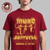 Jonas Brothers Raleigh NC Event Tee 2026 Lenovo Center October 1 2026 White T-Shirt
