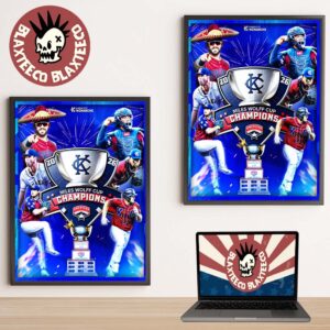 Kansas City Monarchs 2026 Miles Wolff Cup Champions Poster