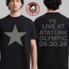 Gojira St Louis MO 2026 Event Poster Live At The Sovereign On September 18 2026 T-Shirt
