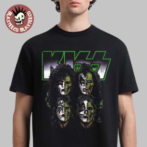Kiss Halloween 2026 Zombie Band Portrait T-Shirt
