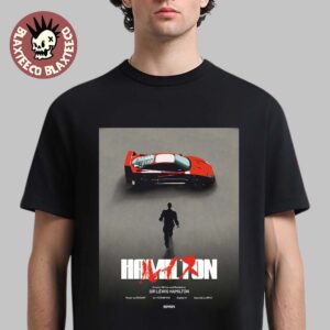 Lewis Hamilton Ferrari F40 AKIRA Inspired Poster T-Shirt