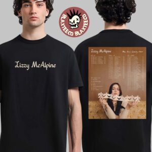 Lizzy McAlpine The Over Country Tour 2027 Schedule Dates Two Sided T-Shirt