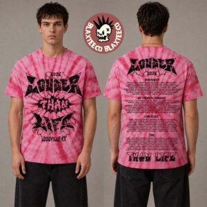 Louder Than Life 2026 Festival Merch Louisville KY At Kentucky Expo Center From September 17 To 20 2026 Banger Pink Tie Dye T-Shirt