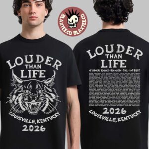 Louder Than Life 2026 Festival Merch Louisville KY At Kentucky Expo Center From September 17 To 20 2026 Bobcat T-Shirt