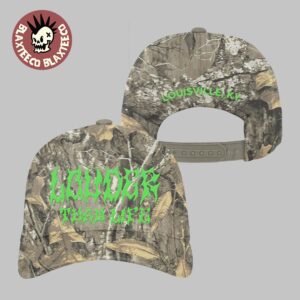 Louder Than Life 2026 Festival Merch Louisville KY At Kentucky Expo Center From September 17 To 20 2026 Eternia Camo Hat