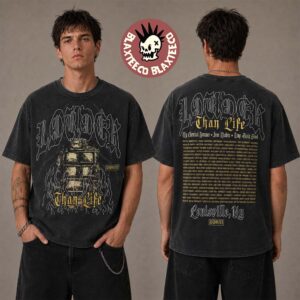 Louder Than Life 2026 Festival Merch Louisville KY At Kentucky Expo Center From September 17 To 20 2026 Fire TV Washed Tee
