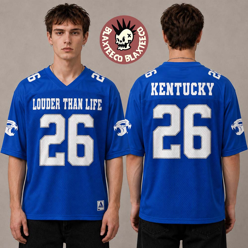 Louder Than Life 2026 Festival Merch Louisville KY At Kentucky Expo Center From September 17 To 20 2026 Louder Wildcats Football Jersey Louder Than Life 2026 Festival Merch Louisville KY At Kentucky Expo Center From September 17 To 20 2026 Louder Wildcats Football Jersey