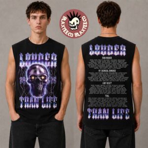 Louder Than Life 2026 Festival Merch Louisville KY At Kentucky Expo Center From September 17 To 20 2026 Skull Shock Tank Top