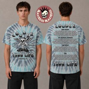 Louder Than Life 2026 Festival Merch Louisville KY At Kentucky Expo Center From September 17 To 20 2026 Snake Eyes Tie Dye T-Shirt