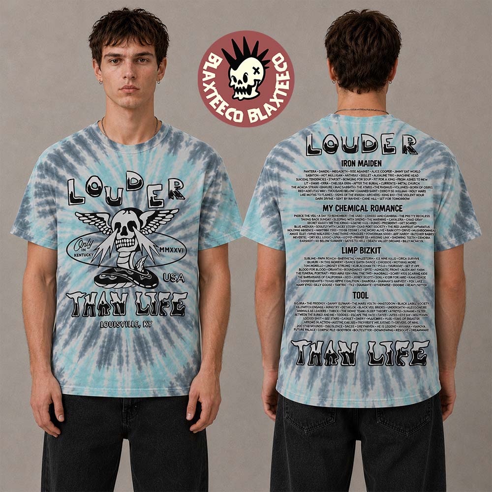 Louder Than Life 2026 Festival Merch Louisville KY At Kentucky Expo Center From September 17 To 20 2026 Snake Eyes Tie Dye T-Shirt Louder Than Life 2026 Festival Merch Louisville KY At Kentucky Expo Center From September 17 To 20 2026 Snake Eyes Tie Dye T-Shirt