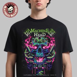 Machine Head Des Monies IA 2026 Event Poster Live At Wooly’s On September 15 2026 T-Shirt